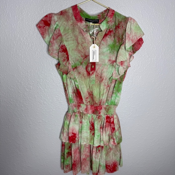 NWT Women's Medium Tie Dye Terred Dress -cp - Picture 5 of 8
